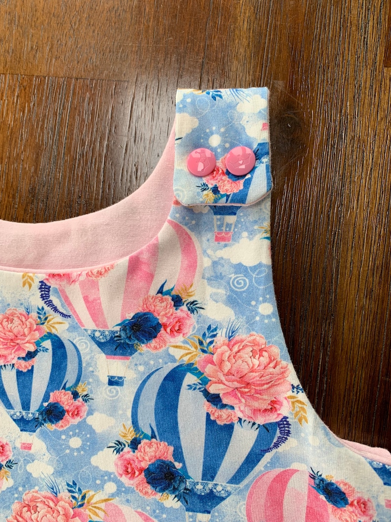 Irish Shop dungarees Floating about romper over it alls baby clothes semi lined gift outfits mbjm