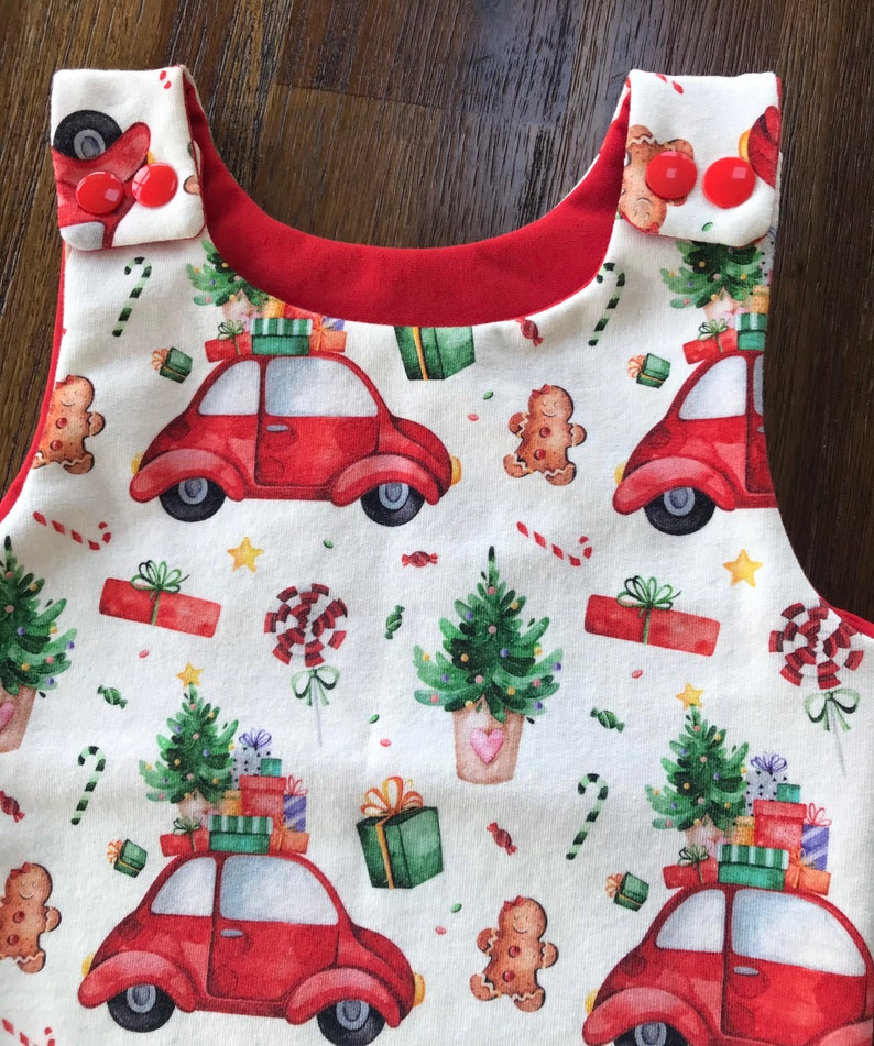 Irish Shop all in one gift over it alls baby clothes outfits romper Instant tree loaded cars present kids dungarees
