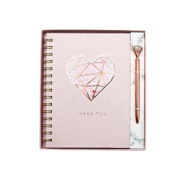 notebook and pen gift set