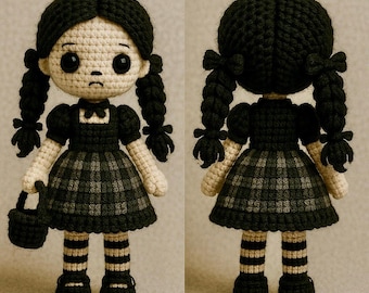 Wizard of Oz Goth Dorothy Crochet Pattern