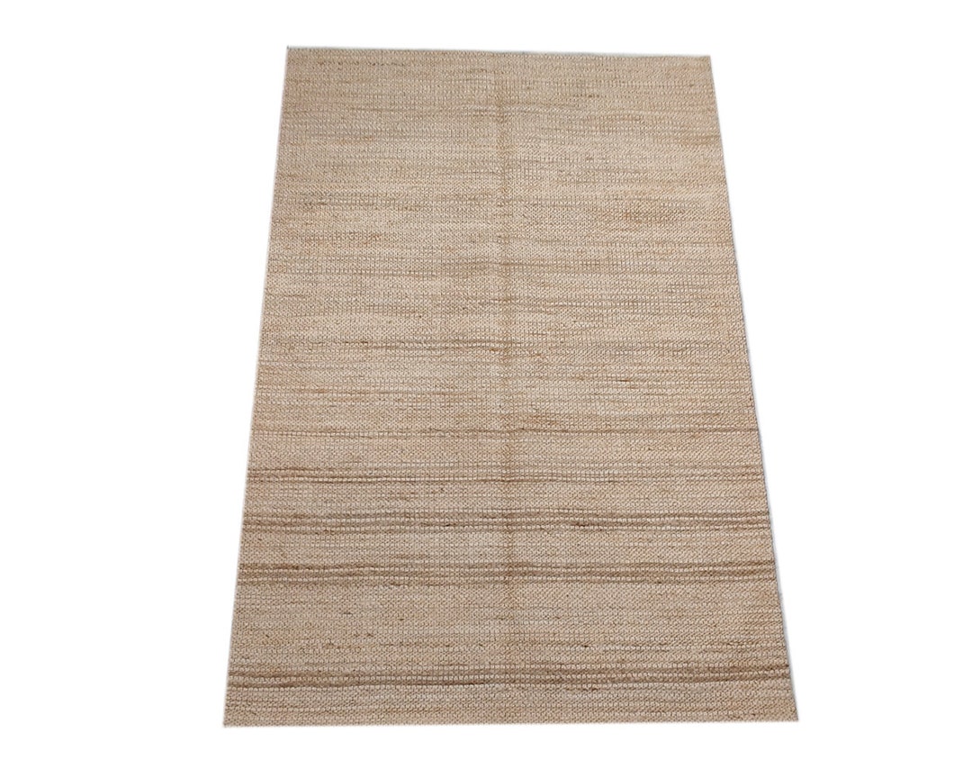 Soft Jute Rug With Rug Pad 5x7 Feet Approx on Sale for Home Decor Etsy