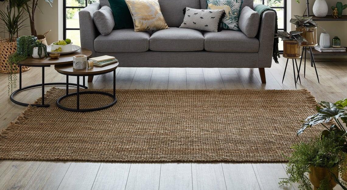 EntryWay Rug Hallway Rug Indoor Outdoor Jute Rug with Etsy