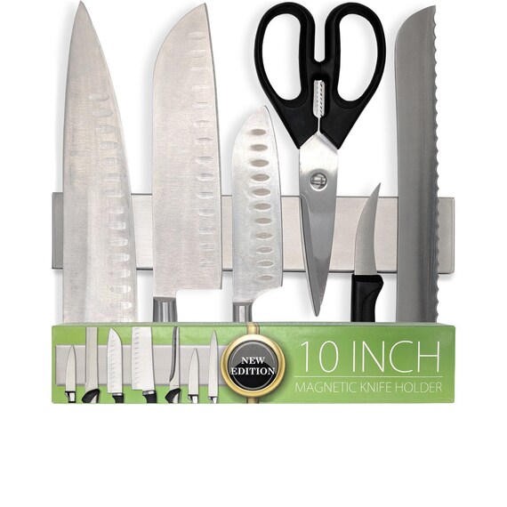 Premium 10 Inch Stainless Steel Knife Holder Etsy
