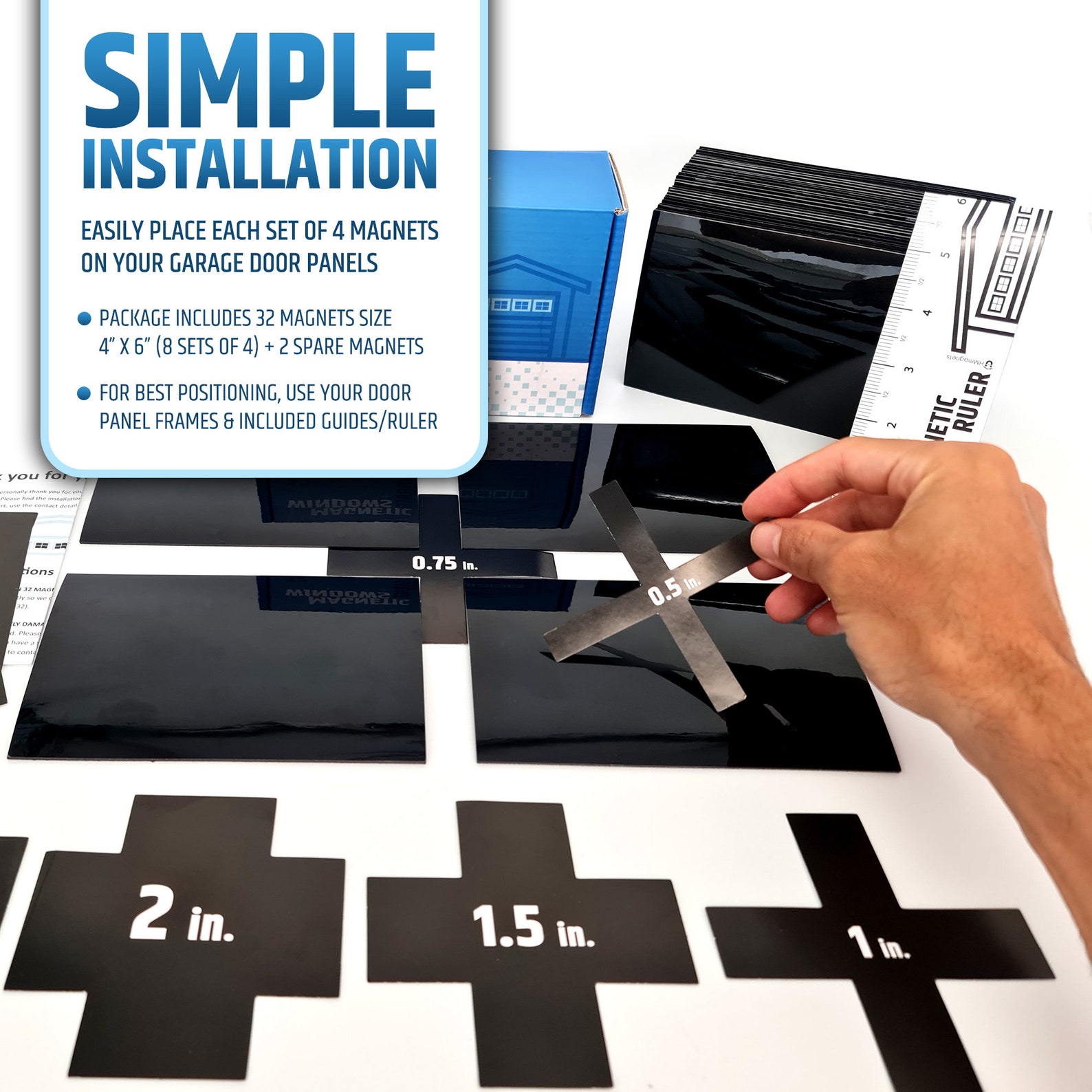 Strong & Glossy Garage Door Windows Looks Like Real Etsy