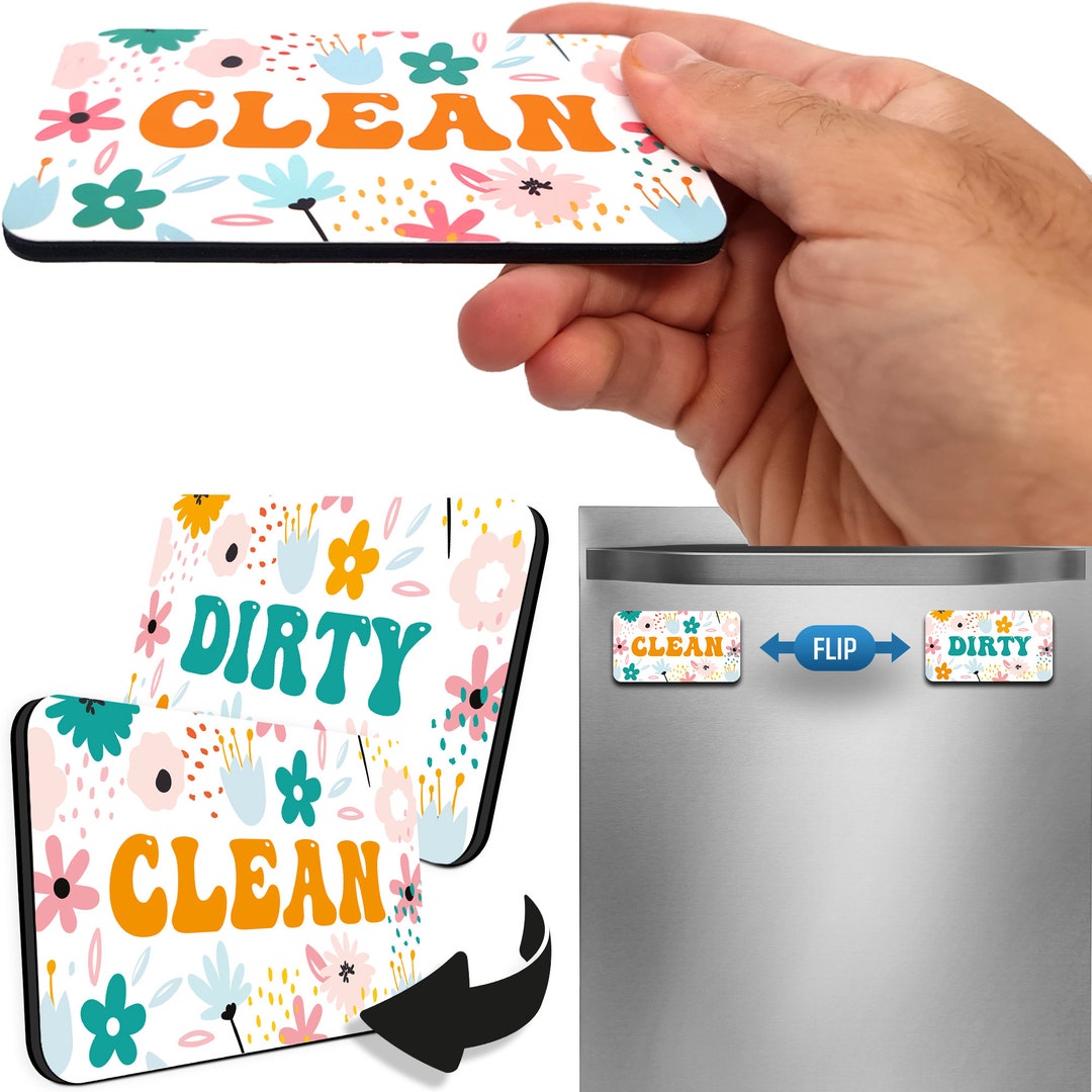 Dishwasher Clean Dirty Sign That Will Never Fall 15 Designs