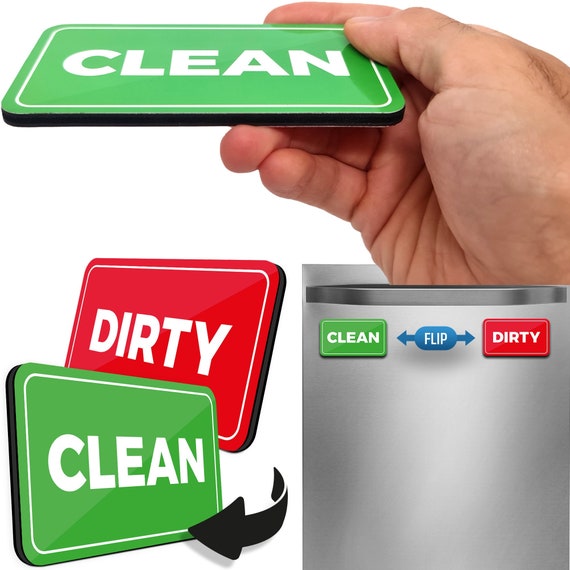 Dishwasher Magnet Clean Dirty Sign That Will Never Fall 15 - Etsy