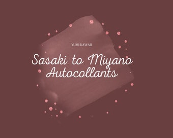 Sasaki naar Miyano-stickers/anime-sticker