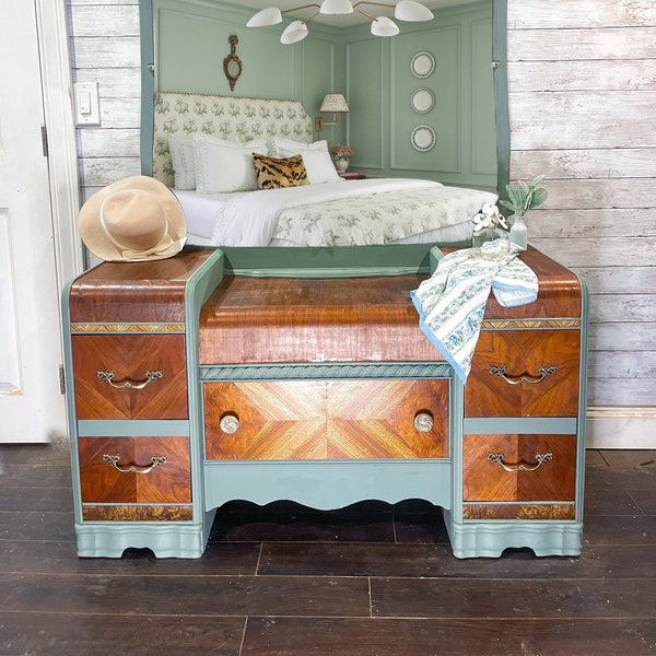 Buy Waterfall Vanity Online Etsy