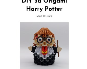 DIY 3d Origami Harry Potter - Dutch