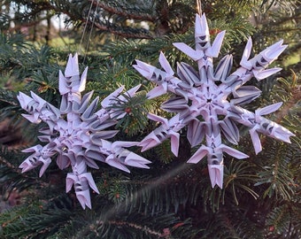3d Origami Ice Crystal