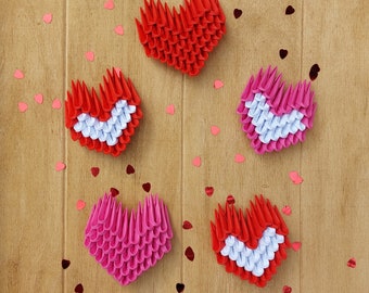 3d Origami Heart