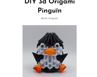 DIY 3d Origami Pinguïn - Nederlands