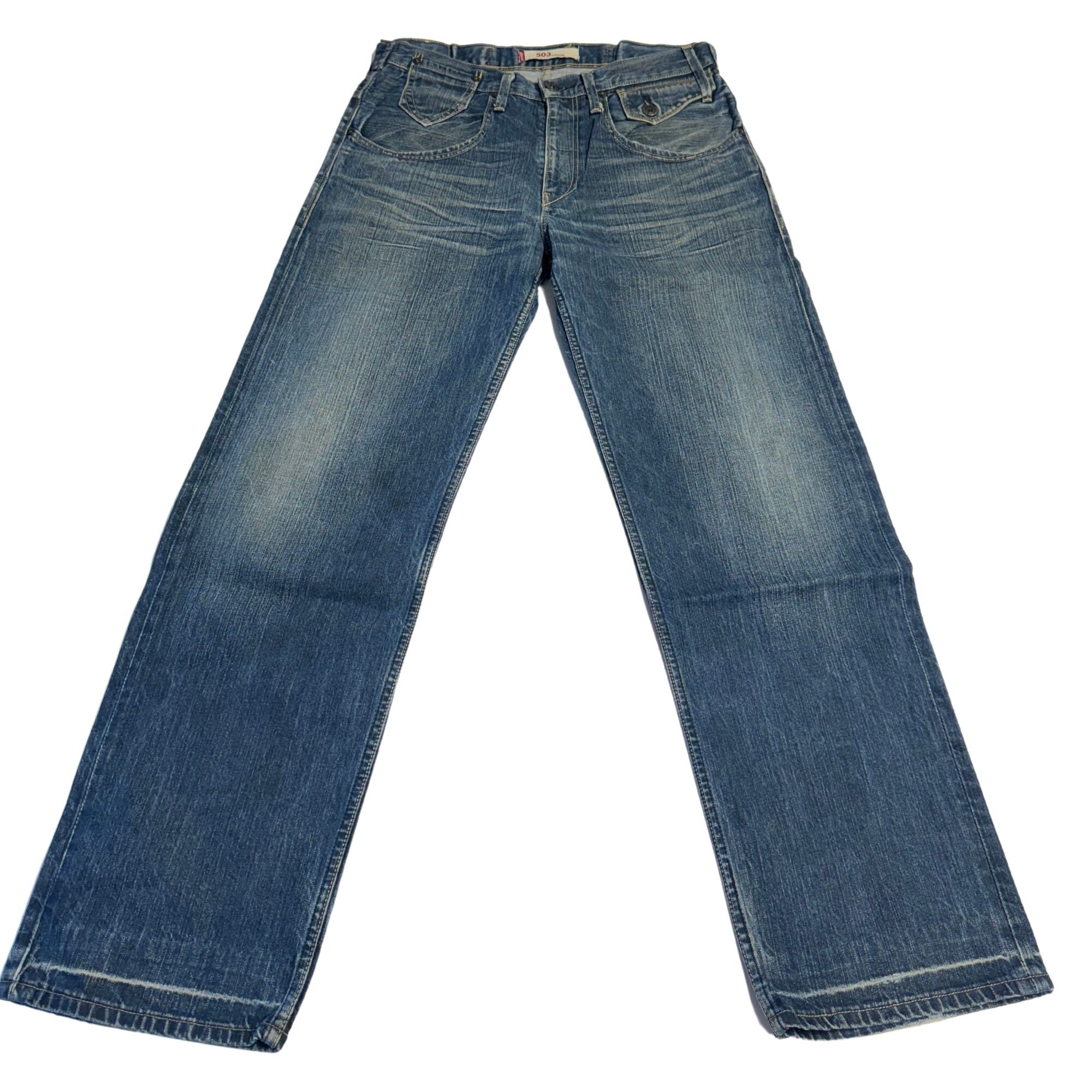 Vintage Levi's 503 Jeans: Loose Straight Leg Denim (W34 L32) - Etsy