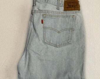 Vintage Levi's 631 Orange Tab Jeans - Straight Fit Denim (W38 L34)