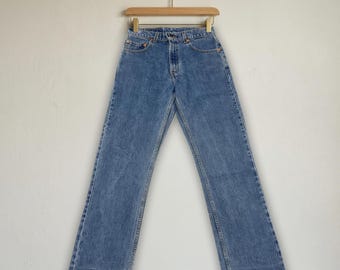 Vintage Levi's 503 Straight Leg Jeans, Blue Denim, Regular Fit Jeans,  Retro Denim Pant  (W30 L32)