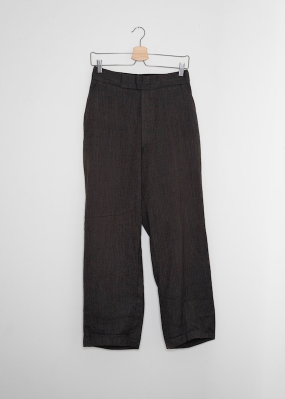 Miriam Vintage Micro-Houndstooth Trouser