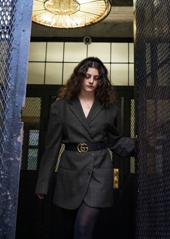 Sabrina Vintage Oversized Blazer