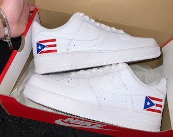 Nike Air Force 1 Puerto Rico #5 - Etsy