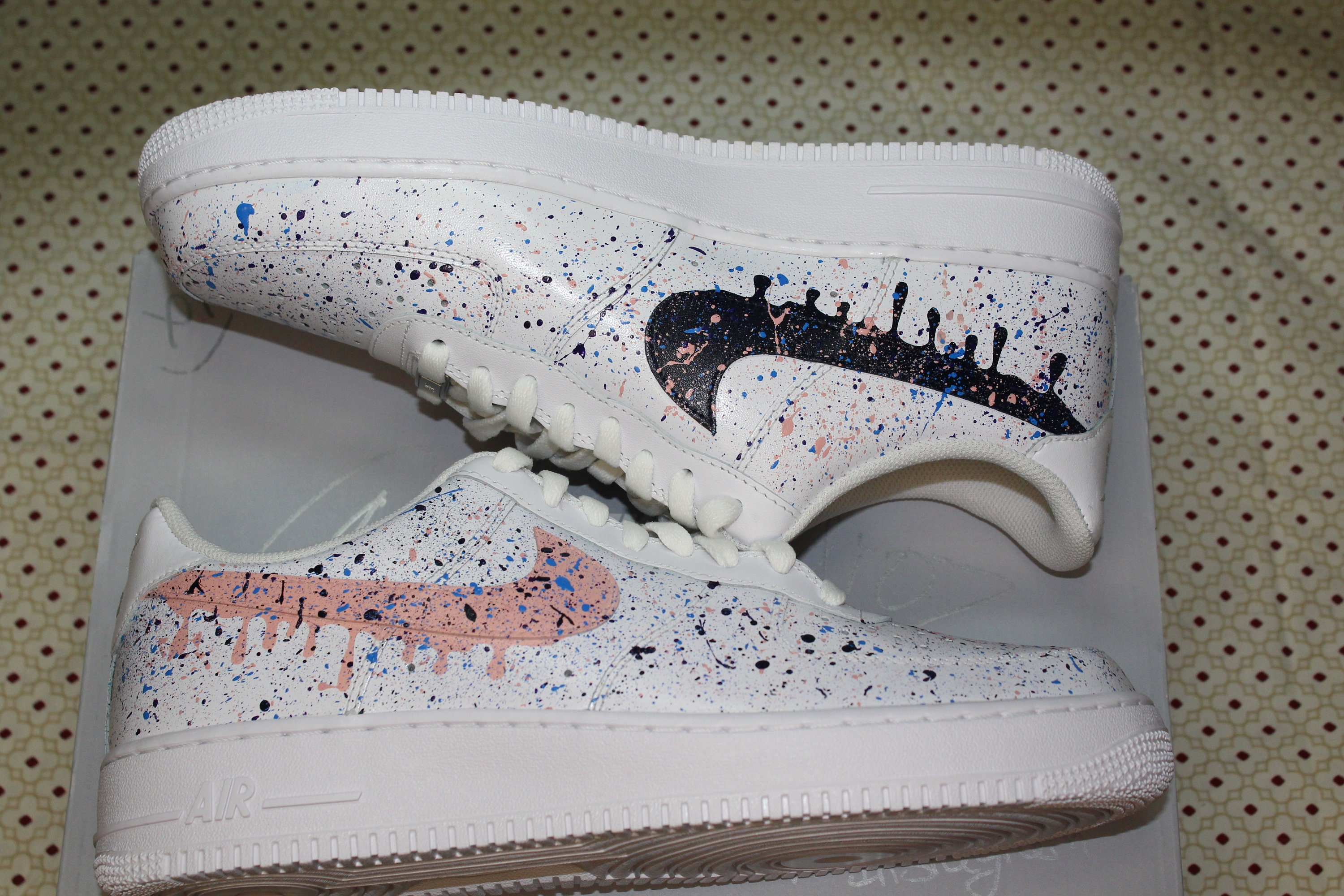 Air Force 1 “drip Splatter” - Etsy