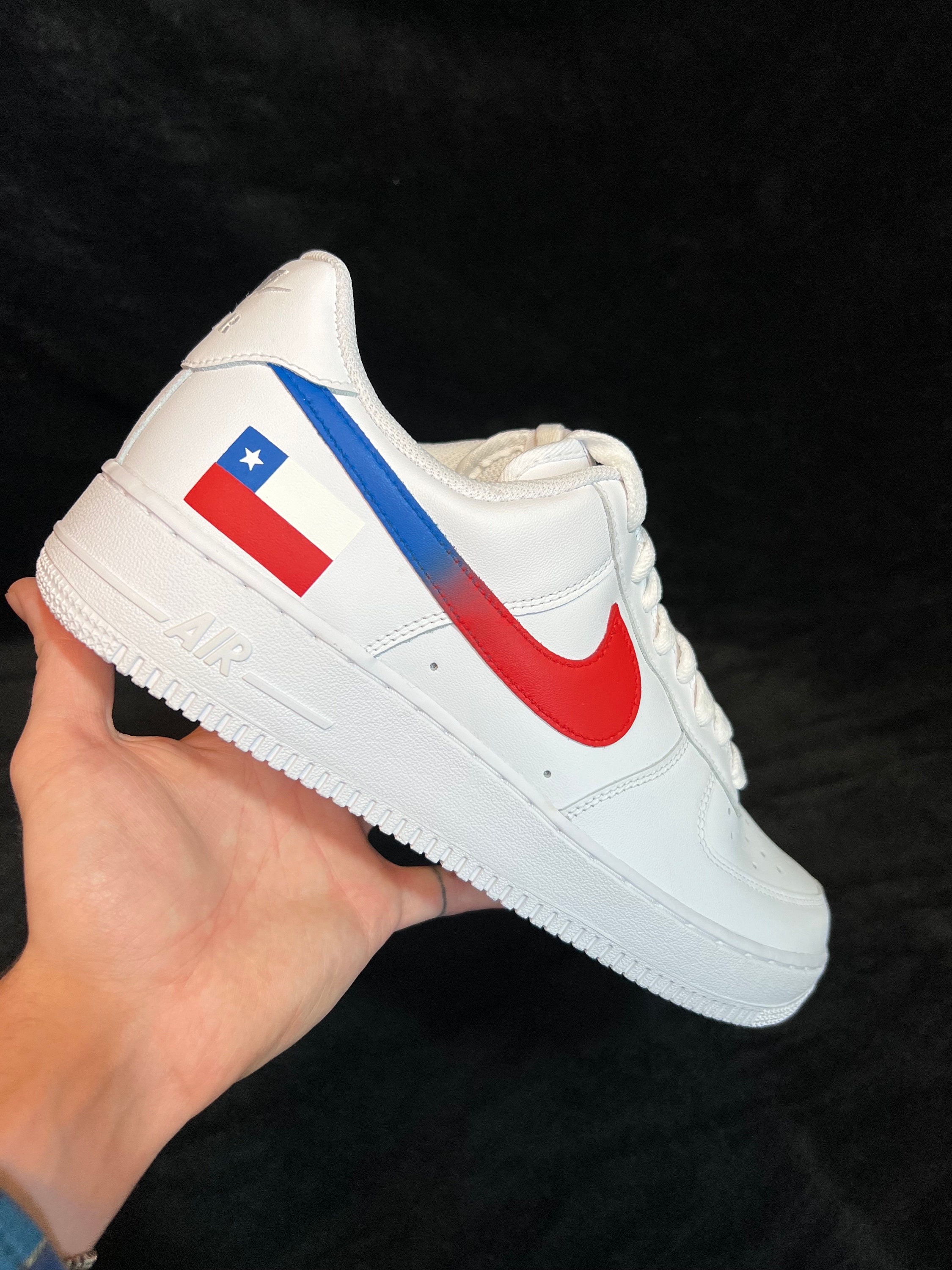 Custom Painted Nike Air Force 1 – The Print Shop Corner