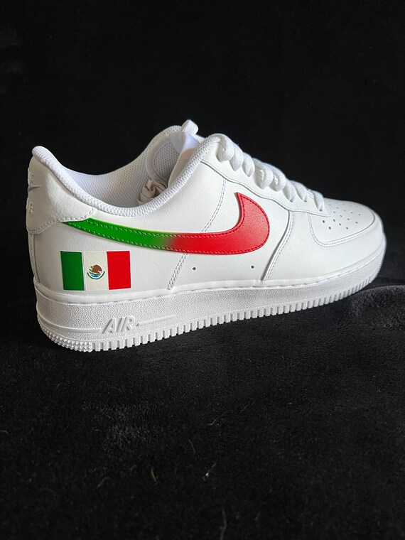 air forces neon green tick