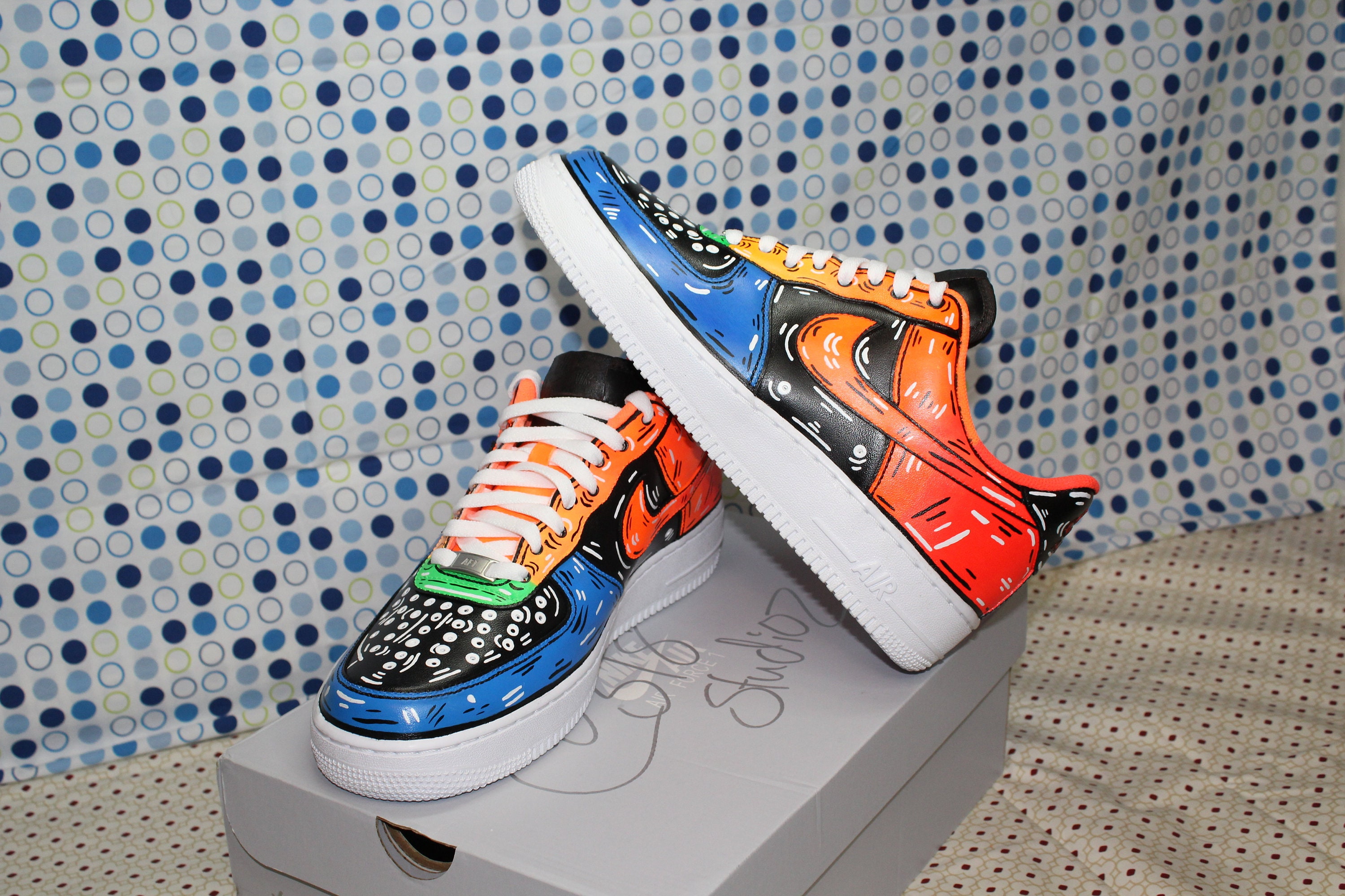 Air Force 1 Cartoon - Etsy