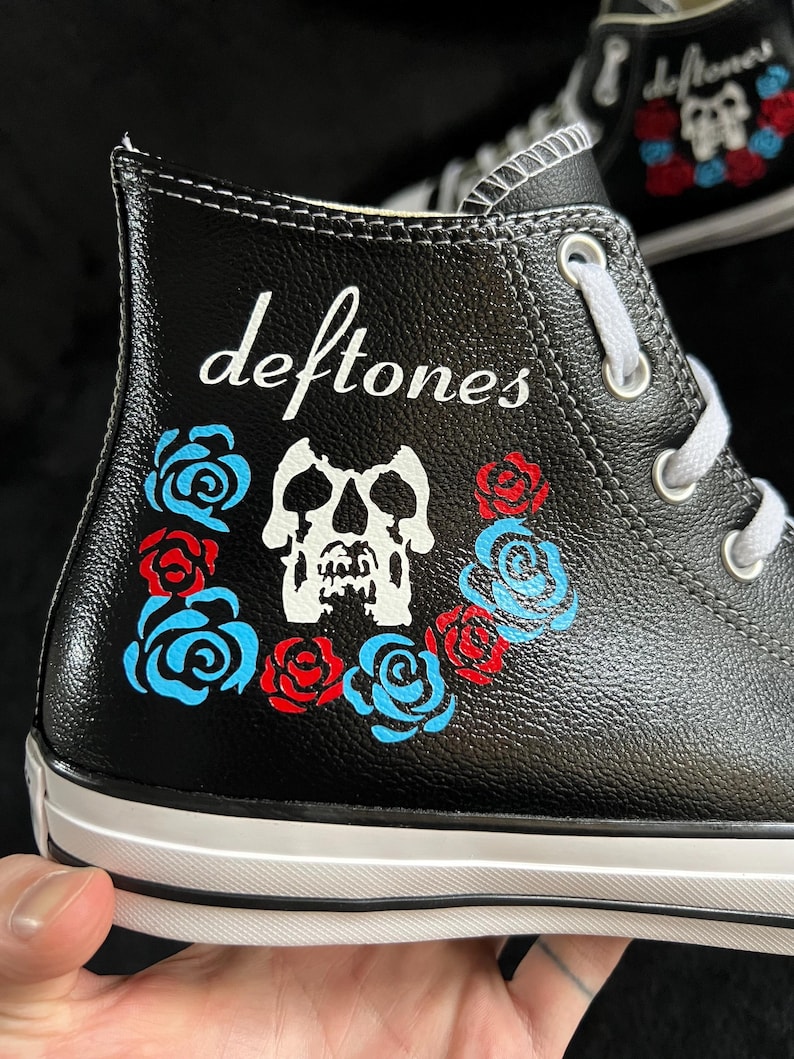 Deftones Chuck Taylor - Etsy