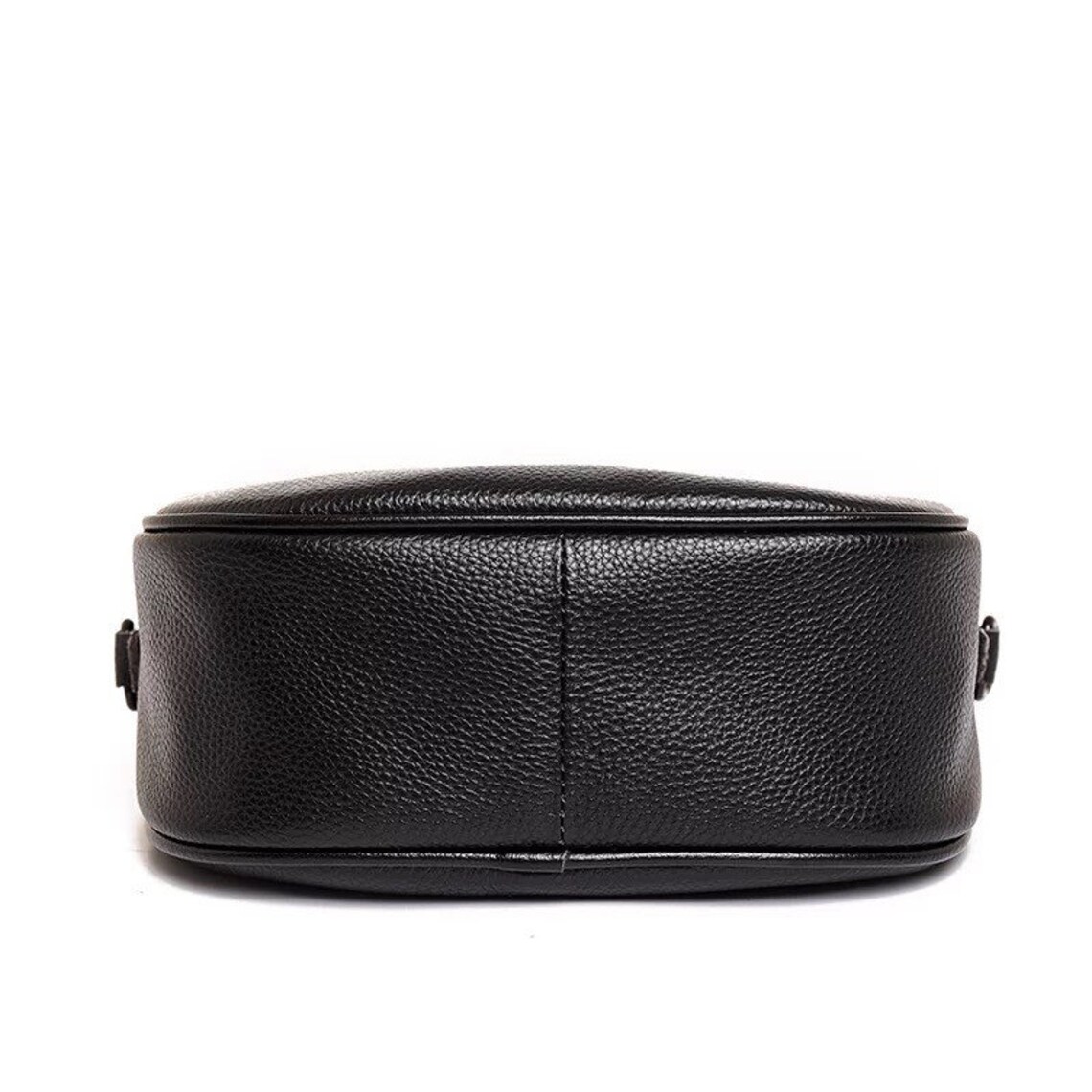 Leather crossbody bag with guitar strap Crossbody tote Small Etsy