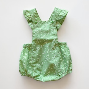Cartamodello per tutina da neonata Claire / Cartamodello per tutina intera in formato PDF / Adorabile salopette per neonati e bambini piccoli