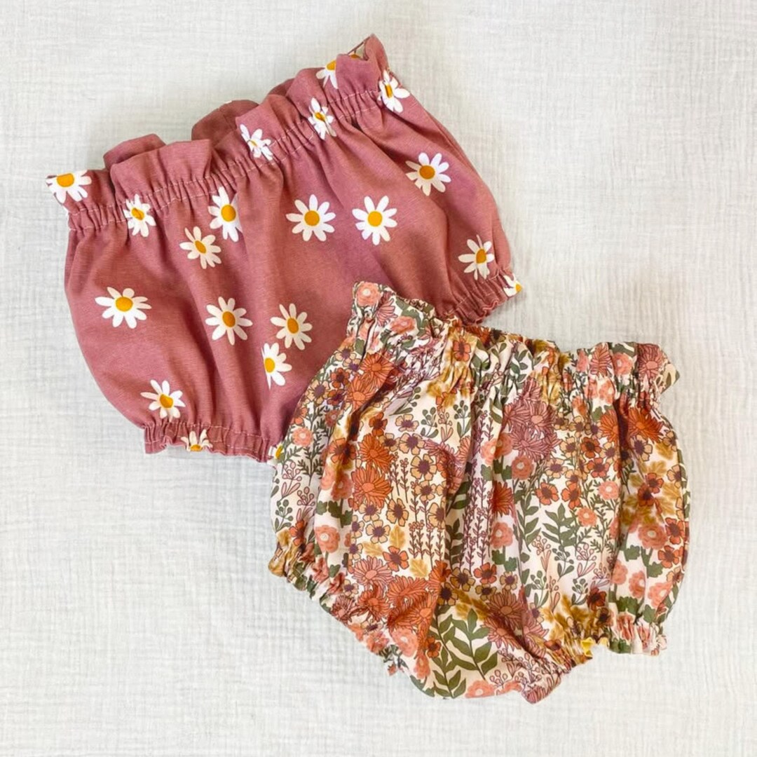 Baby Bloomers PDF Sewing Pattern, Baby High Waisted Bloomers, Diaper Cover Bummies Pattern PDF - Etsy UK