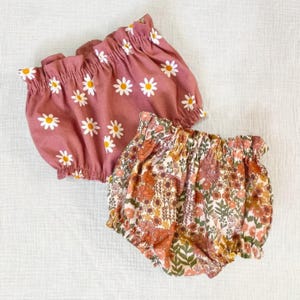 Patron de couture PDF pour bloomer bébé, Bloomer taille haute pour bébé, Patron cache-couche Bummies PDF