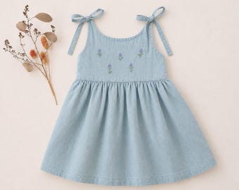 Girl Dress Sewing Pattern PDF, Baby & Toddler Summer Dress, Boho Kids Clothing Pattern, Easy DIY Girls Dress Pattern