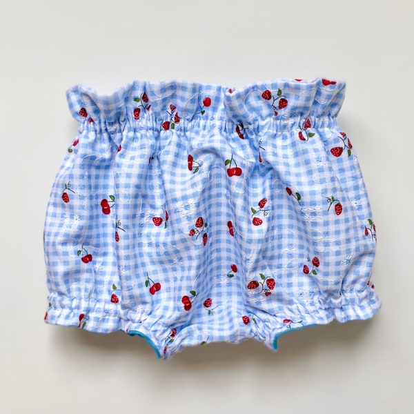 Bloomers PDF Sewing Pattern, Paper Bag Baby Clothes Pattern