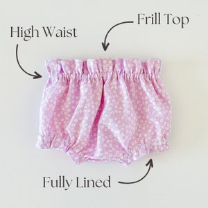 Baby Bloomers PDF Sewing Pattern, Baby High Waisted Bloomers, Diaper ...