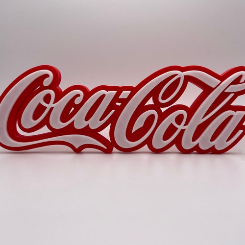 Coca Cola Sign / Logo / Sign / Shelf Display / Decor / Game Room