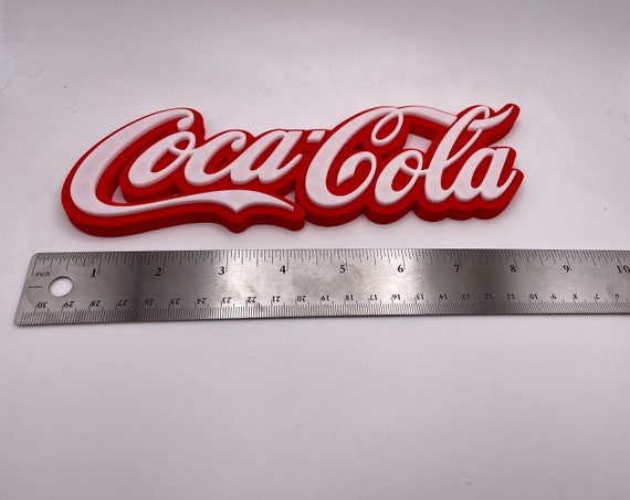Coca Cola Sign / Logo / Sign / Shelf Display / Decor / Game Room