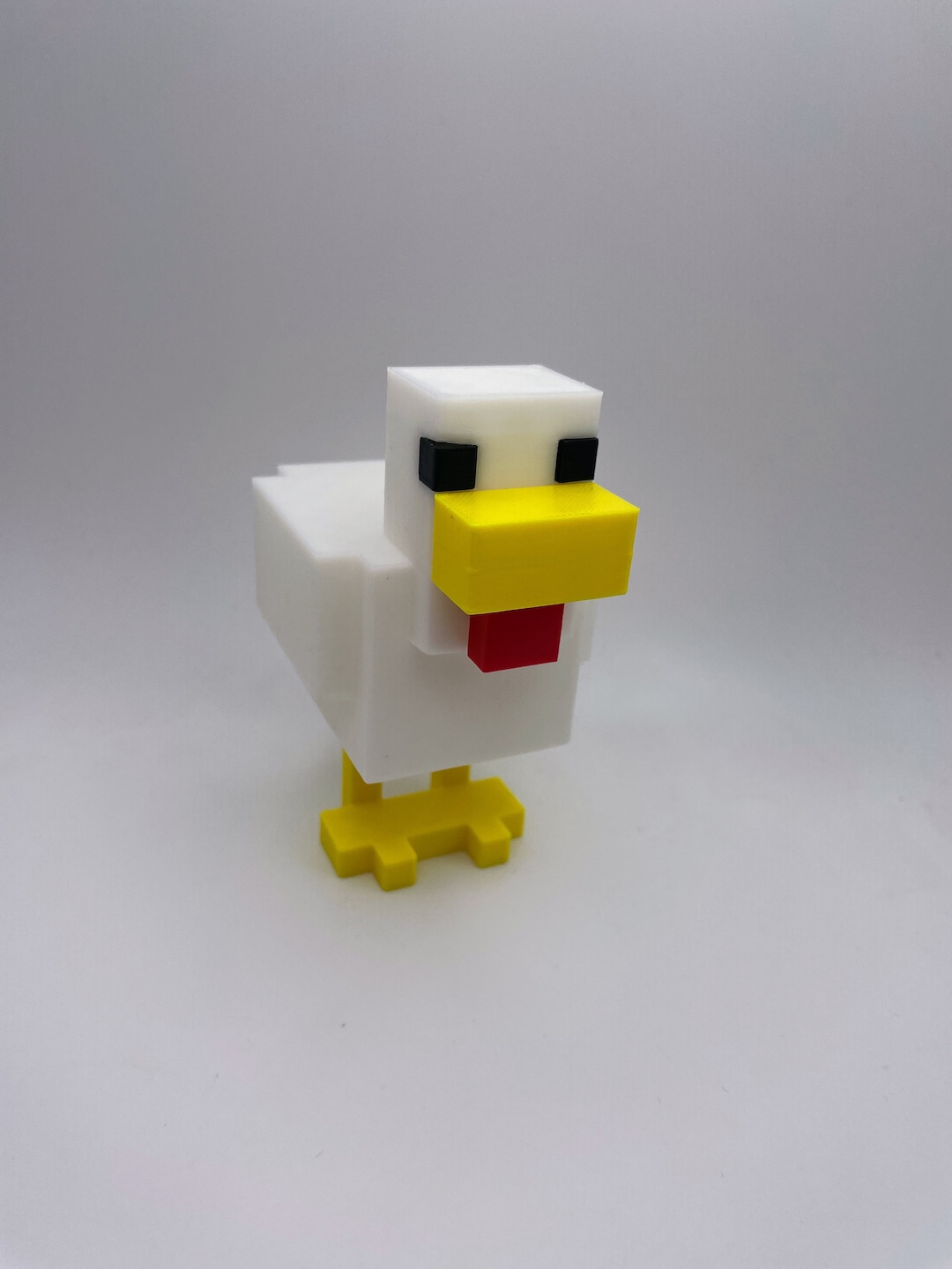 Minecraft Chicken 3D Print - Etsy