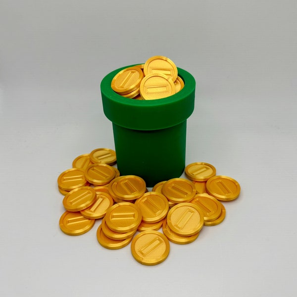 Replica / Mario Gold Coin - Double Sided
