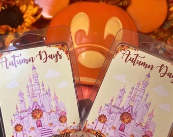 Herbsttage Wachs schmilzt