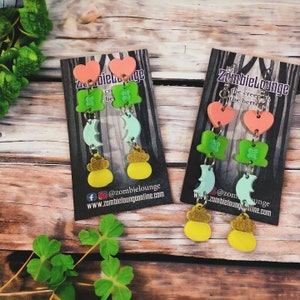 Lucky Charms earrings