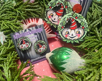 Johanna Parker Spookmas Kranz Ohrringe