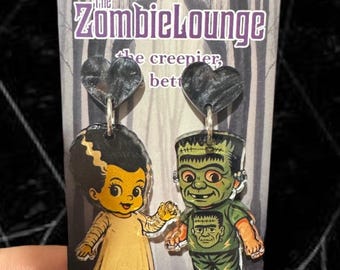 Gruselige Kinder Ohrringe