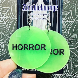 Horror Movie Earrings