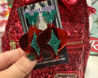 Retro Ornament Maus Ohrringe