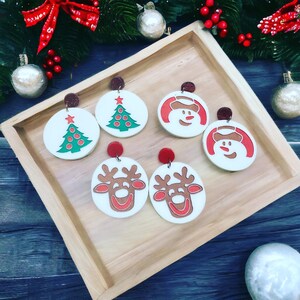 Christmas Sugar Cookie Earrings