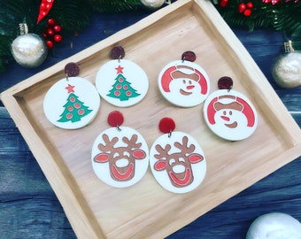 Weihnachten Zucker Cookie Ohrringe