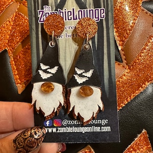 Halloween Gnome Earrings