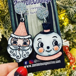 Johanna Parker Pastel Santa and Snowman