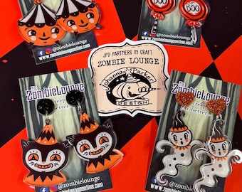 Halloween Karneval Ohrringe