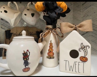 Johanna Parker Halloween Große Aufkleber